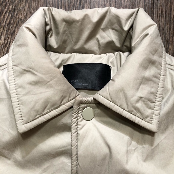 OAK + FORT Padded Coach Jacket - Picture 6 of 17